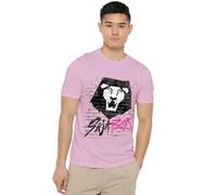 K-Pop Demon Hunters - Saja Boys Graffiti Wall Unisex T Shirt, Light Pink, Medium