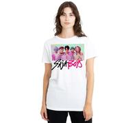 K-Pop Demon Hunters Saja Boys Photo Frame Ladies T Shirt, White, Bianco, L Donna