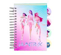 K-POP Demon Hunters - STATIONERY - Blocco note A6, taccuino, ideale per bambini in età scolastica, comodo e versatile, resistenza, 10,5 x 14,8 cm