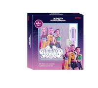 K-POP Demon Hunters - STATIONERY - Set diario con lucchetto, ideale per bambini, comodo e versatile, resistenza, 10,5 x 14,8 cm