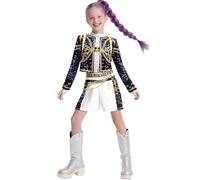 K Pop DemonHunters, Costume per cosplay di RumiZoey per bambini, per cosplay, cacciatori, cantanti pop RumiZoey Idol, gioco di ruolo, cacciatori di demoni, abbigliamento per Halloween, per donne e