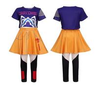 K Pop Demons Mira Cosplay Costume Per Bambini, Abiti Da Gioco Di Ruolo Da Mira, Idol Delle Hunters Pop Singers, Halloween Cosplay Travestimento Da Palcoscenico Per Bambini Dai 4 Ai 14 Anni