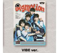 K-POP DIGNITY 1° mini album DIGMOTION VIBE Ver. CD + scheda 3p + adesivo + po...