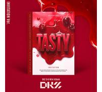 K-POP DKZ 3° Mini Album [TASTY] INVITO Ver. CD + libro + P.Card + adesivo + p...