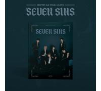 K-POP DRIPPIN 3° album singolo [SEVEN SINS] CD VER SCURO + 56p libro + P.Card...