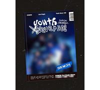 K-POP DXMON 2° album singolo [Youth Never DIE] Ver.02 CD + 76p libro + P.Card...