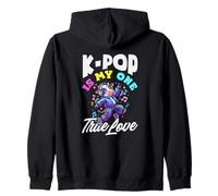 K-Pop è Il Mio Amore Kawaii K-Pop Anime Felpa con Cappuccio