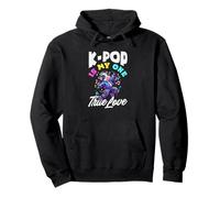 K-Pop è Il Mio Amore Kawaii K-Pop Anime Felpa con Cappuccio