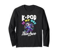 K-Pop è Il Mio Amore Kawaii K-Pop Anime Maglia a Manica