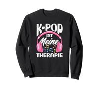K-Pop è la mia Terapia Kawaii K-Pop Anime Felpa