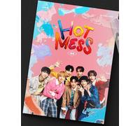 K-POP EVNNE 4th Mini Album HOT MESS Splatter Ver. CD + P. Book + P.Card + Pos...
