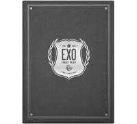 K-POP EXO EXO prima scatola DVD 4 dischi + avvolgitore auricolare sigillato +...