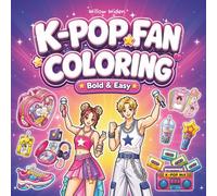 K-Pop Fan Coloring: Bold & Easy