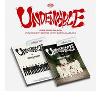K-POP FANTASY BOYS 4° Mini Album INNEGABILE 2Ver SET CD+50p Book+2ea P.Card+etc