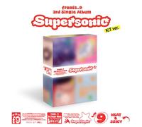 K-POP FROMIS_9 3° album singolo [Supersonic] KiT Ver. KiT + carta 18ea + cate...