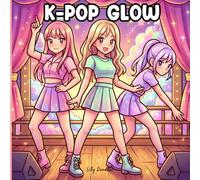 K-POP Glow: Cute & Cozy Coloring Book with K-Pop Inspired Characters