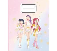 K-Pop Heroine Trio Demon & Huntress Composition Notebook: Cute Fantasy Idol Theme, College Ruled Journal for Teens & Girls, 130 Pages, 7.5×9.25