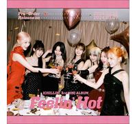 K-POP ICHILLIN' 3rd Mini Album Feelin' Hot CD + 48p P.Book + 2p Photocard + P...