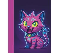 K-Pop Inspired Cat Composition Notebook: Wide Ruled, 100 Pages, 7.5 x 9.25 Inches: Perfect for School, Journaling, or Creative Writing | Fun K-Pop Design for Everyone