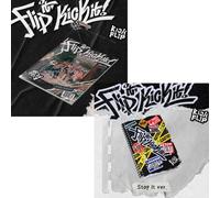 K-POP KickFlip 1st Mini Album Flip it, Kick it SET 2 Ver CD + P. Libro + Pos...