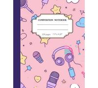 K-Pop Music vibes notebook: A Cute Wide Ruled Notebook for Kids & Teens, Perfect for School, Journaling and Everyday Writing College ruled (120 pages)