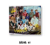 K-POP n.SSign 2nd Mini Album [Happy &] ABEMA #1 Ver. CD + DVD + P. Card + pos...