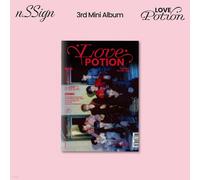 K-POP n.SSign 3rd Mini Album Love Potion Fatal love Ver. CD + P. Book + P. Ca...