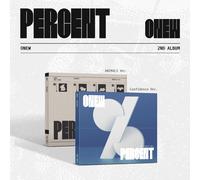 K-POP ONEW SHINee 2nd Album PERCENT Digipack Random Ver. CD + libro + P.Card ...