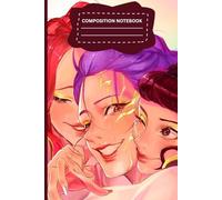K-Pop’s De-mons Hunters Composition Notebook: 120 Wide Ruled Pages | 6x9 Inches | Cute K-pop Fan Art Notebook | For Kids Adults & Teens