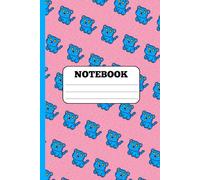 K-POP' S Tiger Composition Notebook: Light Pink Color | Cool Anime - Inspired Journal For Music & Fantasy Fans | perfect for journaling , creative writing and note taking.