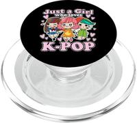 K-Pop Solo una ragazza che ama il K-Pop Gruppo pop coreano PopSockets PopGrip per MagSafe