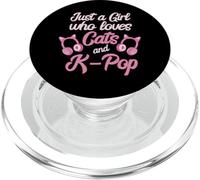 K-Pop Solo una ragazza che ama la musica K-Pop coreana K-Pop PopSockets PopGrip per MagSafe