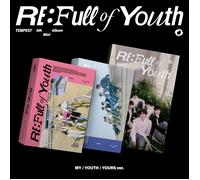 K-POP TEMPEST 6th Mini Album RE: Full of Youth 3Ver SET CD+P.Book+P.Card+Sticker