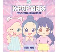K Pop Vibes Cosy Colouring Book