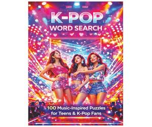 K-Pop Word Search: 100 Music-Inspired Puzzles with Large Print Brain Games for K-Pop Fans