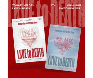 K-POP Xdinary Heroes 7th Mini Album [LXVE to DEATH] 2Ver SET...