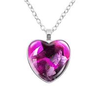 K-Pops Demons Hunters Collana Hun-Trix RU Mi sa Ja Boys di Rpy Ti Ger Cartoni Animati Collana K-Pop D-Demon H-Hunters Merch Heart Pendenti collane Accessori per i fan, le donne, le ragazze, Gemma