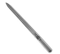 K-Pro lima per unghie in acciaio inox con grana grossa e fine - lunghezza 15,4 centimetri