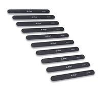 K-Pro Lima per unghie - Set di lime professionali 100/180 dritte - 10 pezzi