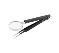 K-Pro Pinzette con lente d'ingrandimento 1 pz Pinzetta