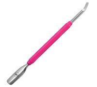 K-Pro Spingi cuticole inox per rimozione cuticole e pulizia unghie (rosa)