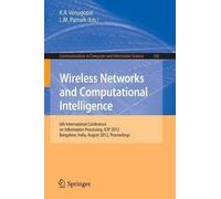 K. R. Venugopal Wireless Networks and Computational Intelligence (Tascabile)