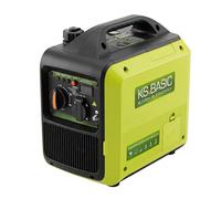 K&S BASIC Generatore inverter 20i S, 2000 W, generatore di emergenza a benzina, 230 V, onda sinusoidale pura, generatore di corrente con modalità Eco, display LED, potenza nominale 1,8 kW, portatile
