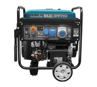 K&S Generatore Alimentazione Emergenza 230V 63A Benzina Notstromerzeuger 12,5kW