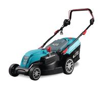 K&S Könner&Söhnen KS 42LM tosaerba elettrico, 1800 W, larghezza di taglio 420 mm, altezza di taglio 25-80 mm, 5 posizioni, contenitore per erba da 40 l, funzione pacciamatura