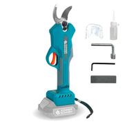 K&S Könner&Söhnen KS CPS20V-32 - Troncarami a batteria con robuste lame in acciaio, 3 lunghezze di taglio (15, 25, 32 mm), presa morbida, cesoie da giardino a batteria per giardino, rami e alberi da