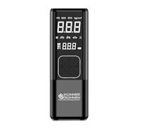 K&S Könner&Söhnen KS P20 Auto Compressore 23 l/min Pompa ad aria Elettronica Portatile 12V/150 Psi Auto Pneumatico Pompa 6000 mAh Auto Elettrico Compressore Automatico Spegnimento Automatico, Torcia