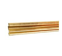 K & S Precision Metals 9727 Brass strip, spessore: 0,2 cm x 1/10,2 cm larghezza x 91,4 cm lunghezza, 4 pezzi per scatola, made in USA