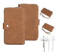 K-S-Trade Custodia A Portafoglio Compatibile Con Cellulare 2in1 Compatibile Con Xiaomi Mi 11i + Auricolari Protettiva Paraurti Compatibile Con Libro Marrone (1x)