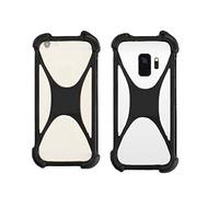 K-S-Trade Paraurti Compatibile con Cellulare Compatibile con Fairphone 4 Paraspruzzo in Silicone Custodia Cover Bumper Compatibile con Astuccio TPU Softcase Protector Nero (1x)